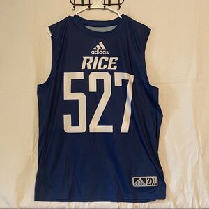 Adidas Mens Size 2XL Rice University Owls Track Cross Country College Uniform